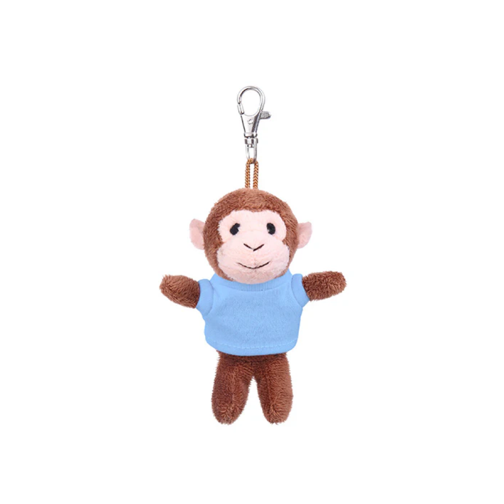 Monkey Keychain with Tee 4" - 0