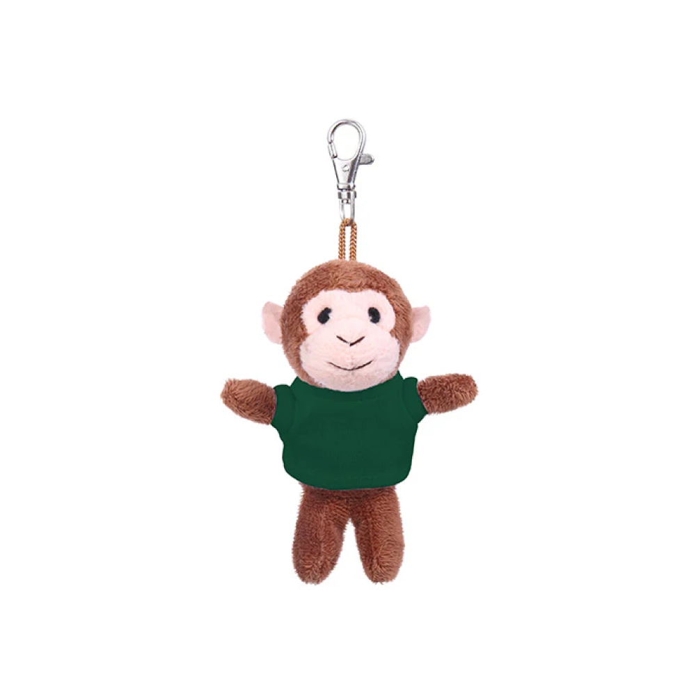 Monkey Keychain with Tee 4"