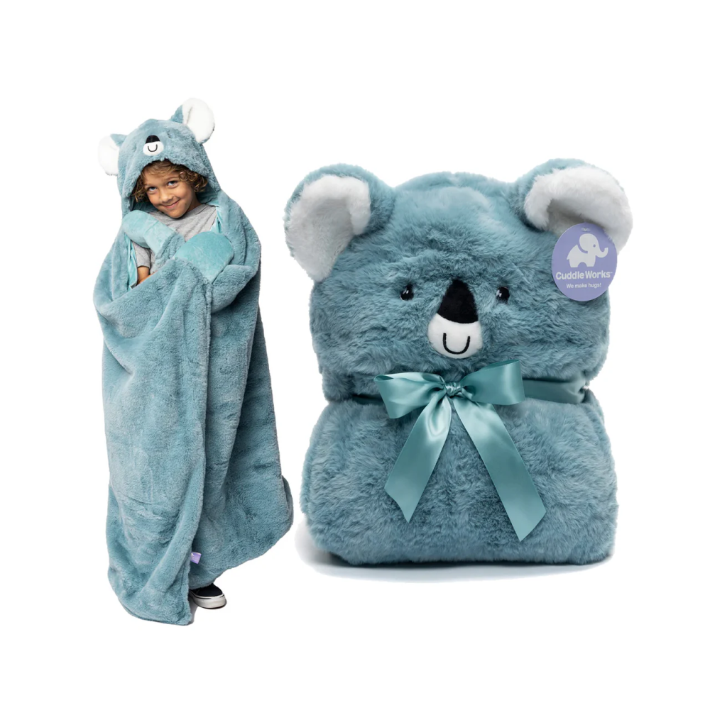 Koala Weighted Hoodie Blanket