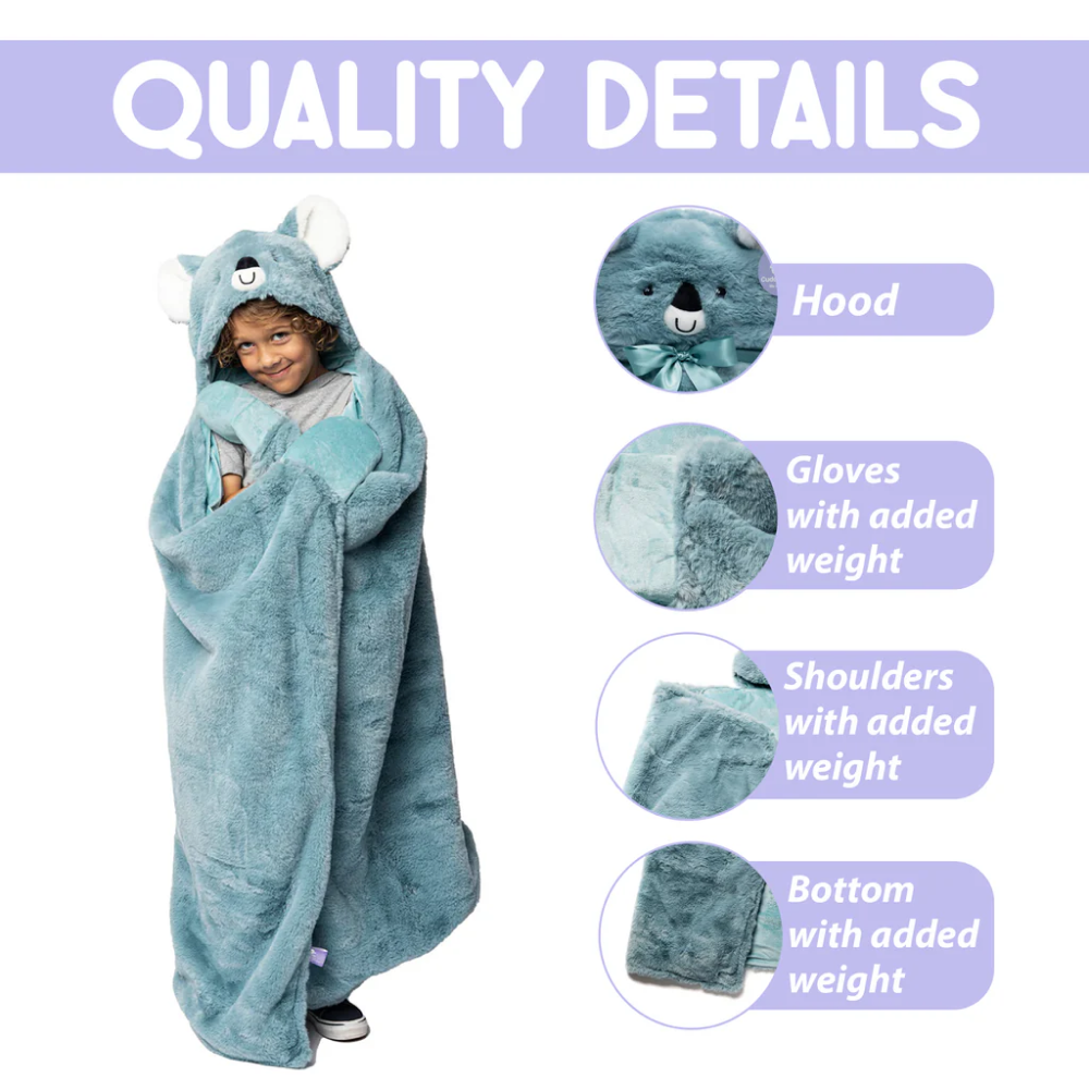 Koala Weighted Hoodie Blanket - 0