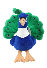 Soft Plush Peacock with Bandana 8