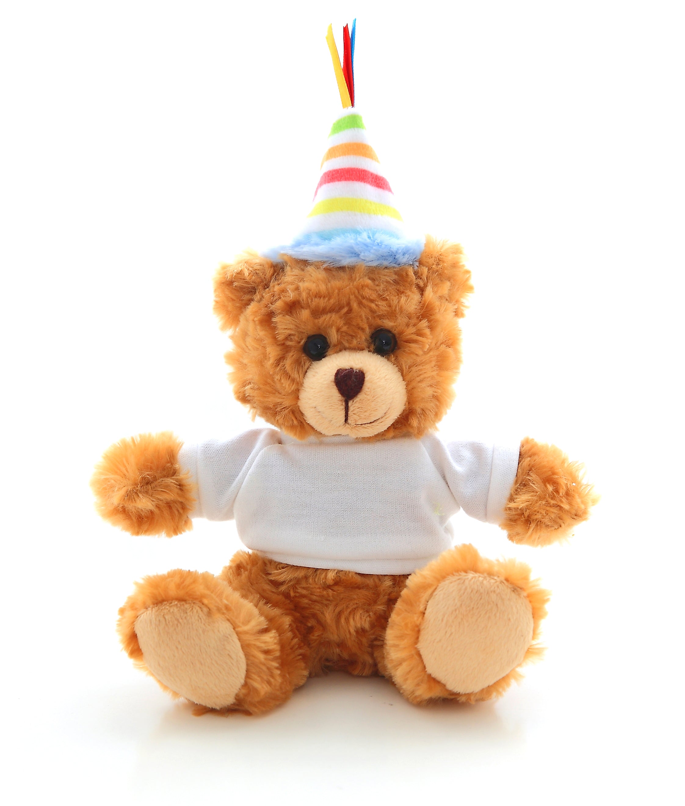 Mocha Teddy Bear for Birthday 6"