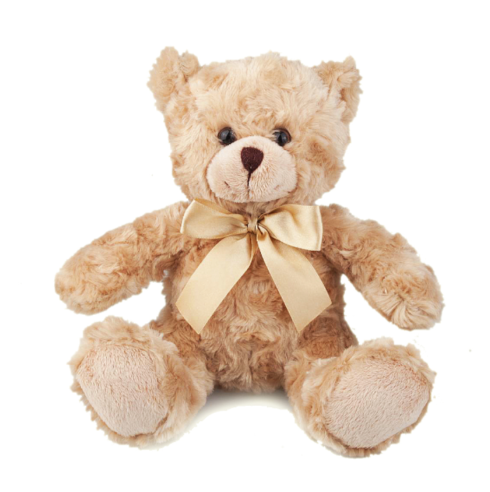 Beige Sitting Bear 6"