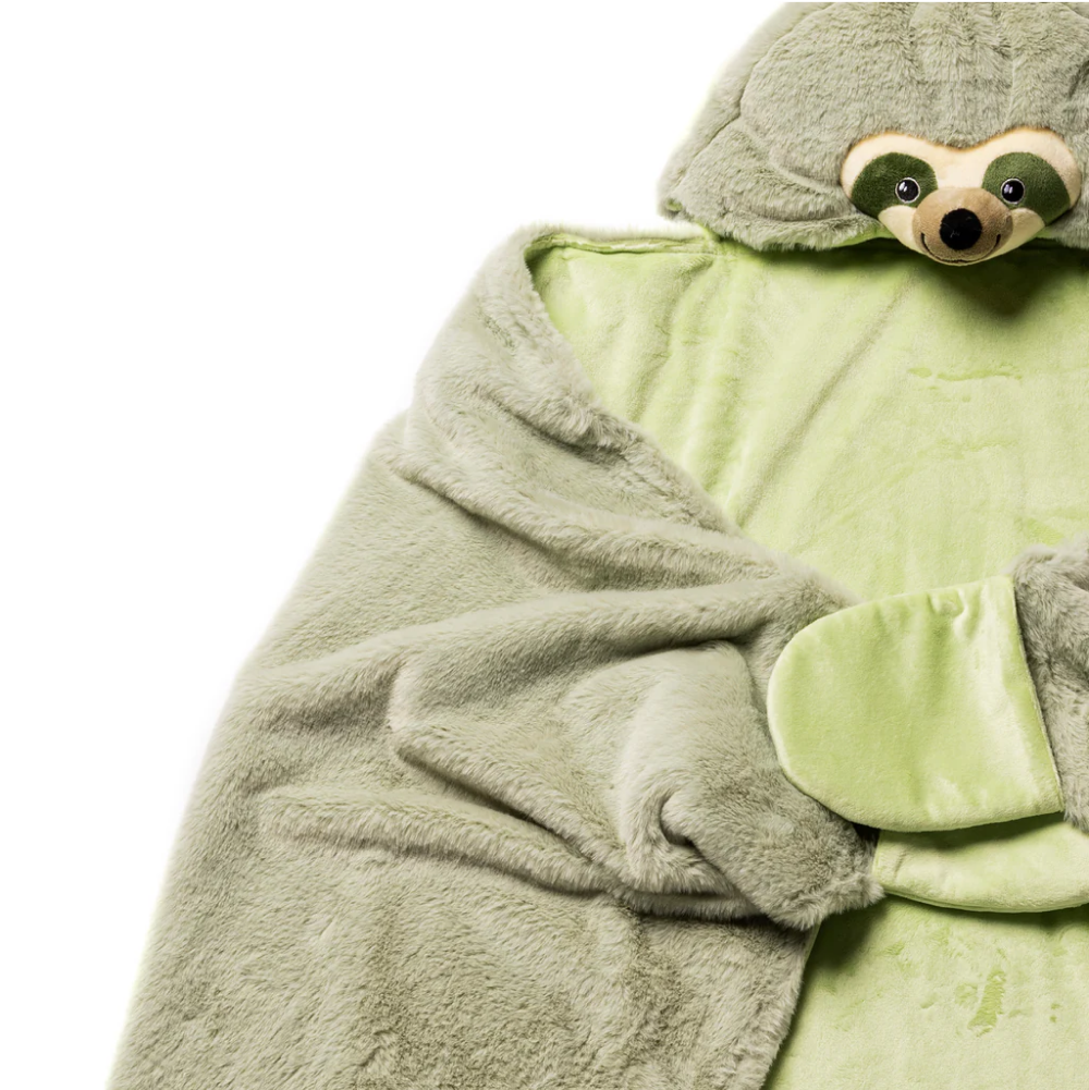 Sloth Weighted Hoodie Blanket