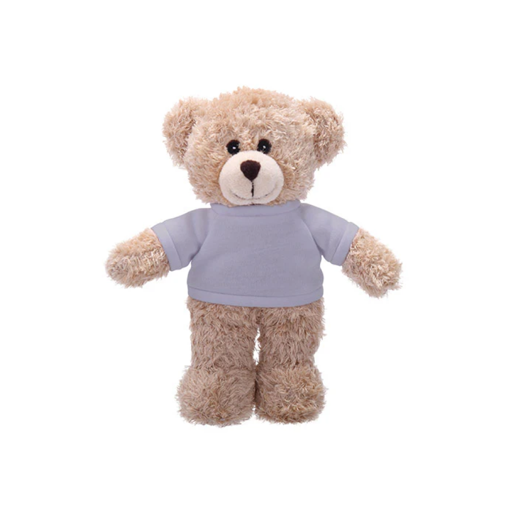 Soft Plush Tan Teddy Bear with Tee