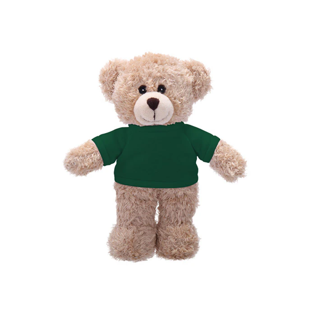 Soft Plush Tan Teddy Bear with Tee