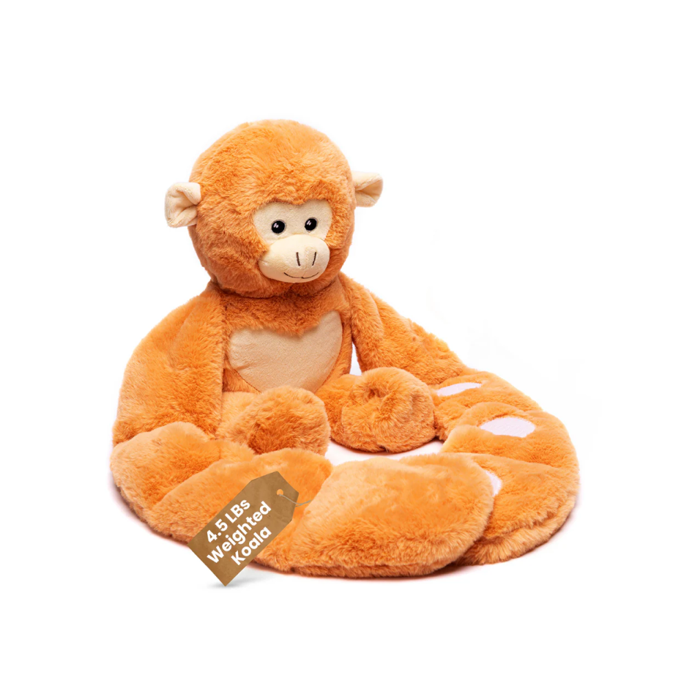 Weighted Plush Monkey Hugger