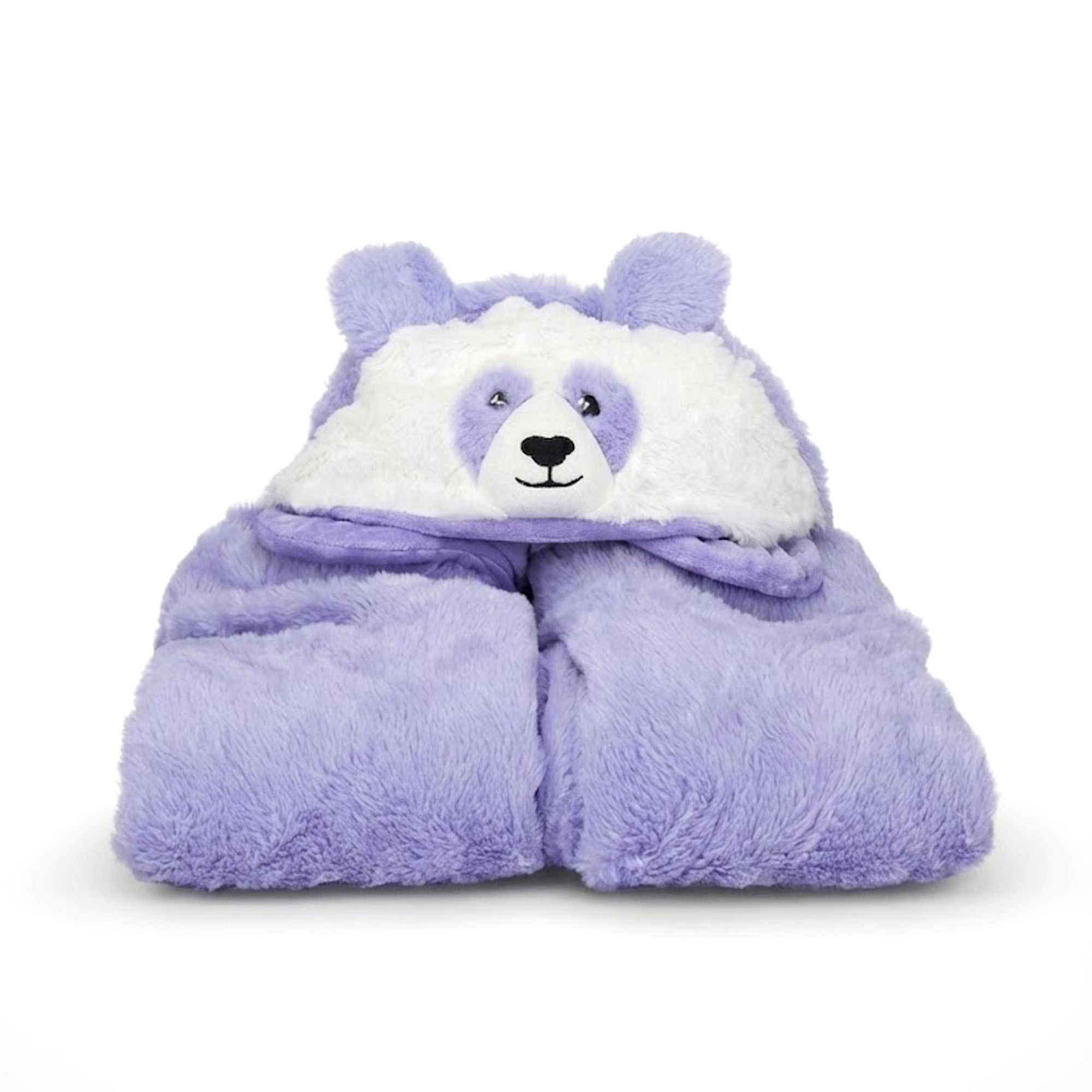 Weighted Panda Hoodie Blanket