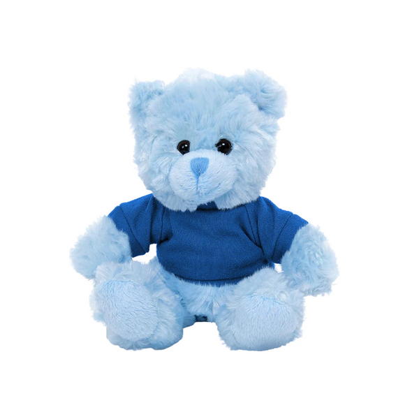 Blue Teddy Bear with Personalized Shirt 11"