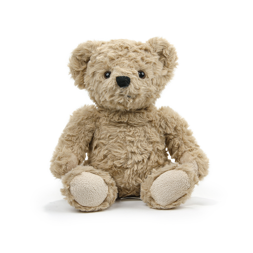 9"Sitting Coco the Curly Bear, Featuring Soft, Curly Fur and an Adorable Design by Plushland.