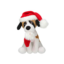 Sitting Xmas Pawpal Beagle Plush Toy, Featuring a Festive Holiday Design by Plushland.