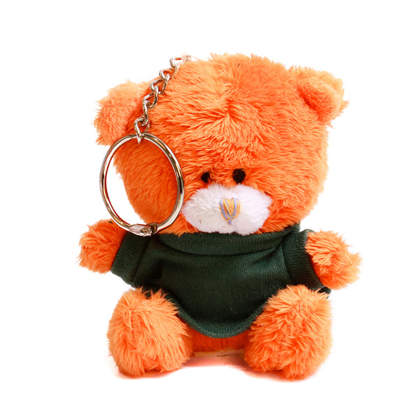 Mocha Qbeba Bear Keychain 4"