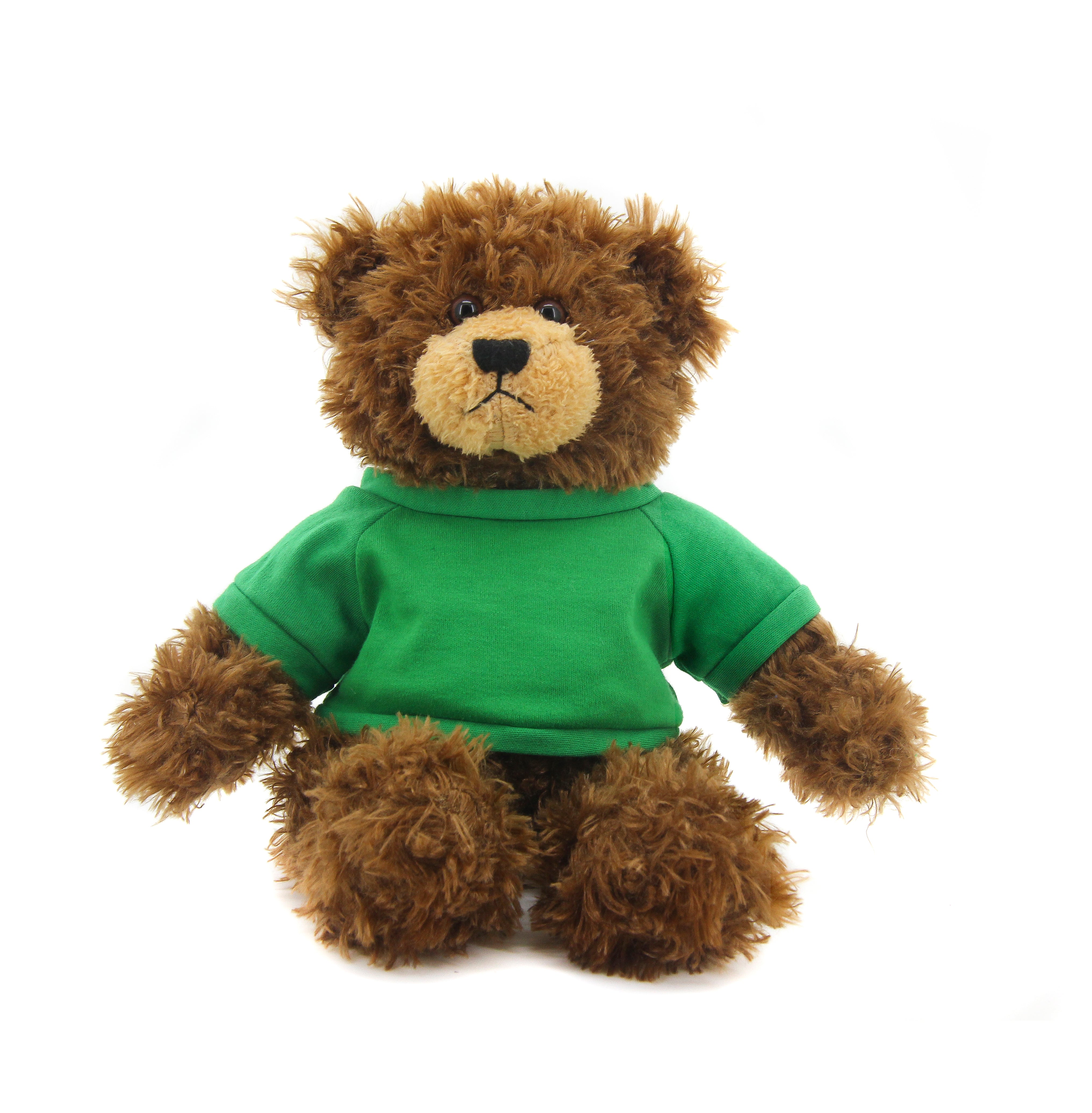 Brandon Beige Bear with Shirt 12"