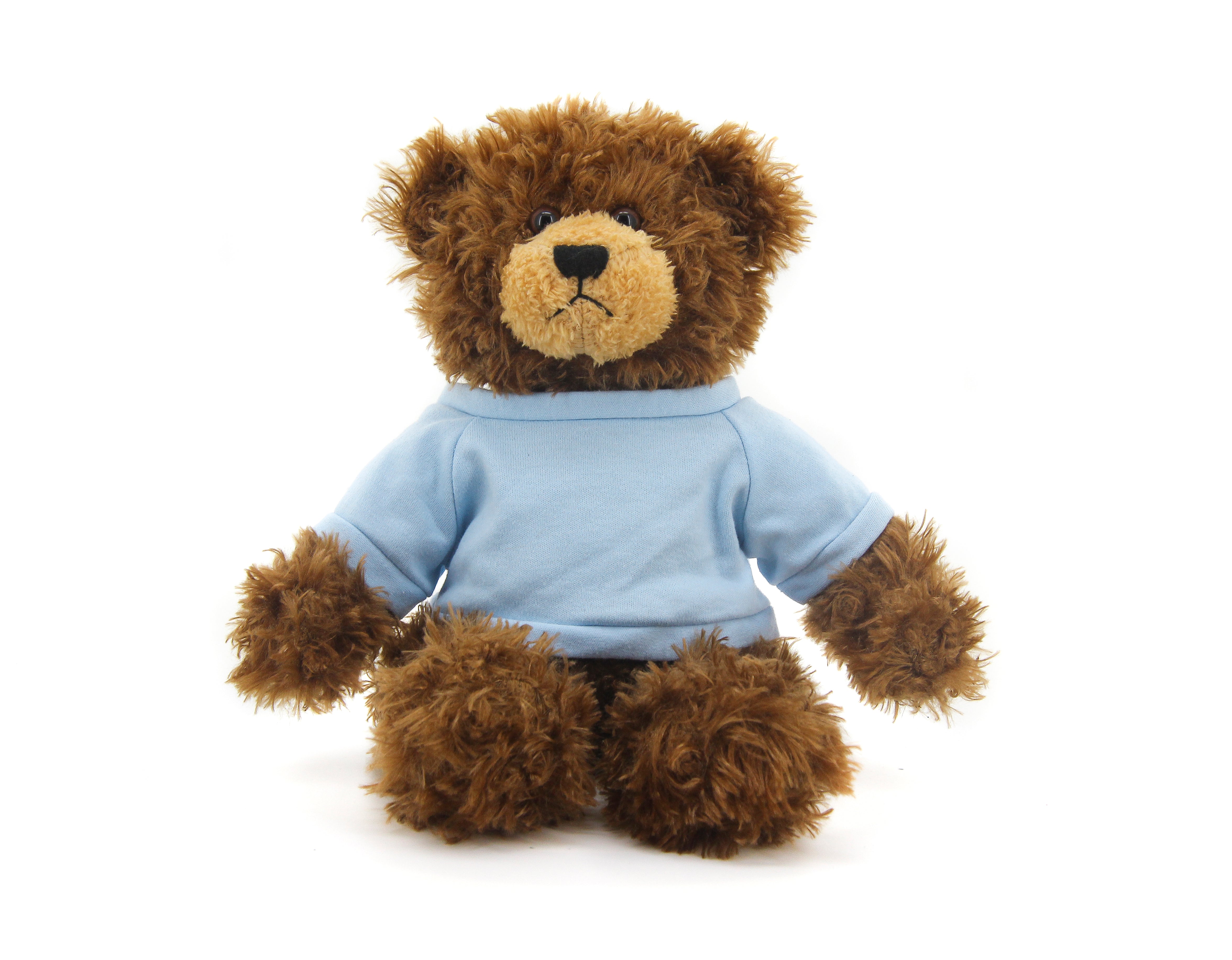 Brandon Beige Bear with Shirt 12"