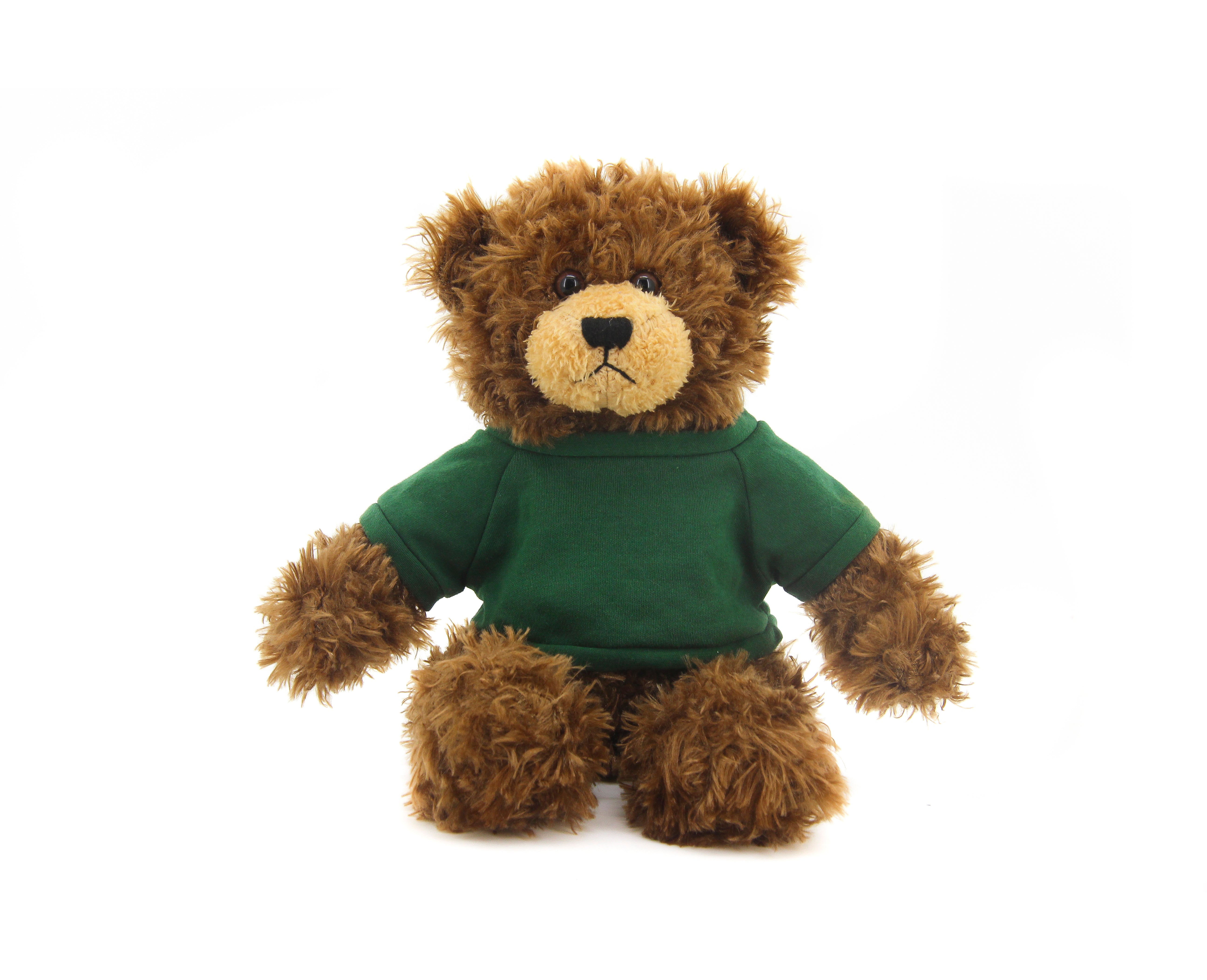 Brandon Beige Bear with Shirt 12"