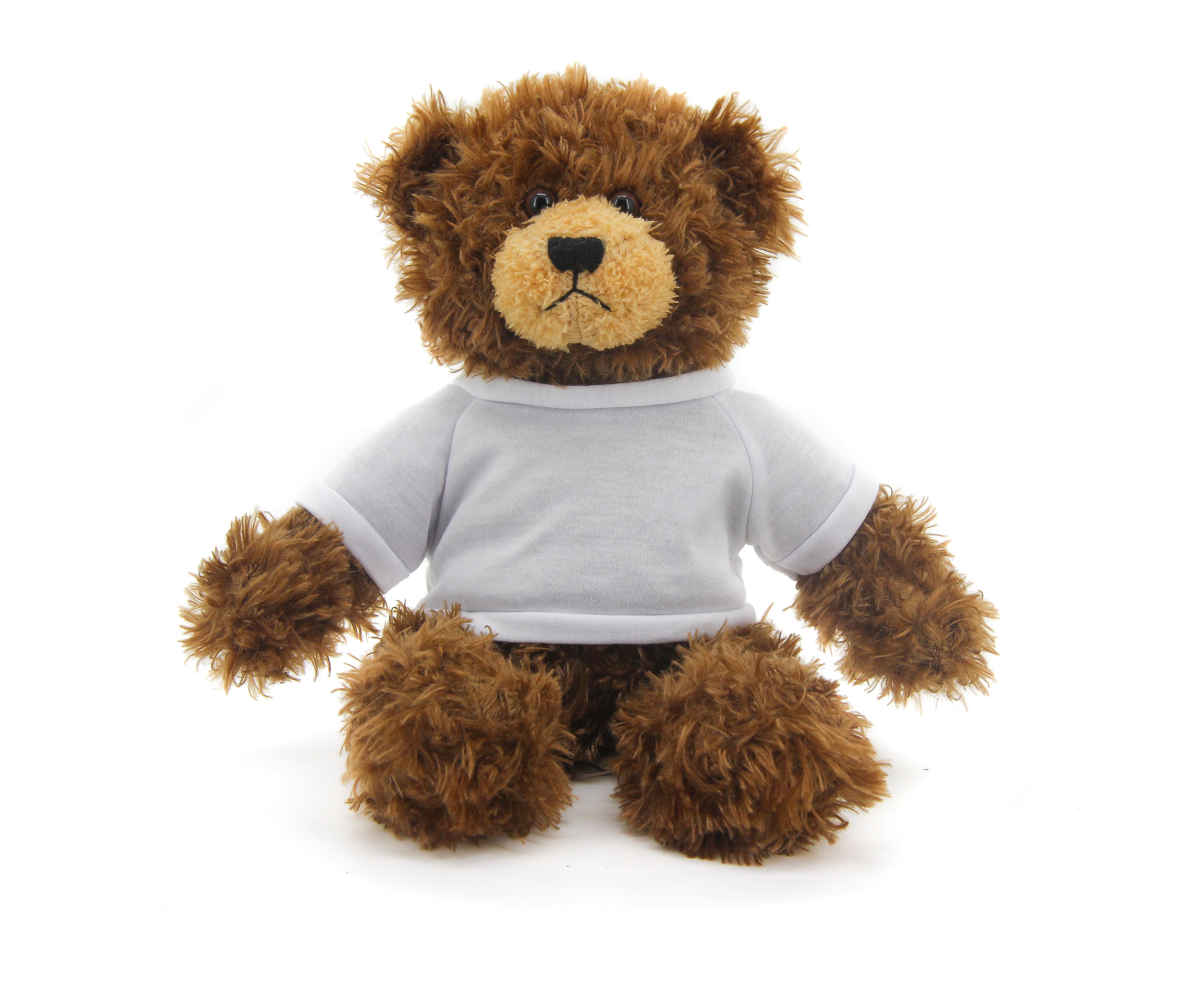 Brandon Beige Bear with Shirt 12"