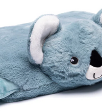 Weighted Koala Lap Pals cuddly koala plush resting in a relaxed position