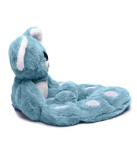 Side profile of the Weighted Plush Koala Hugger showing its plush design