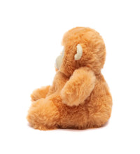 Weighted Monkey Bitty Buds weighted monkey stuffed animal left side view
