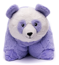 Weighted Panda Lap Pal shown in a playful front-facing position