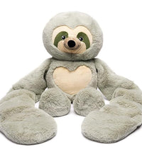 Weighted Plush Sloth Hugger cuddly sloth plush in a front-facing pose