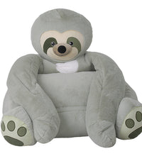 Weighted Sloth Bean Bag Chair in a front-facing pose