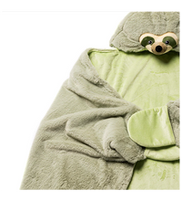 Weighted Sloth Hoodie Blanket designed for sensory comfort and relaxation