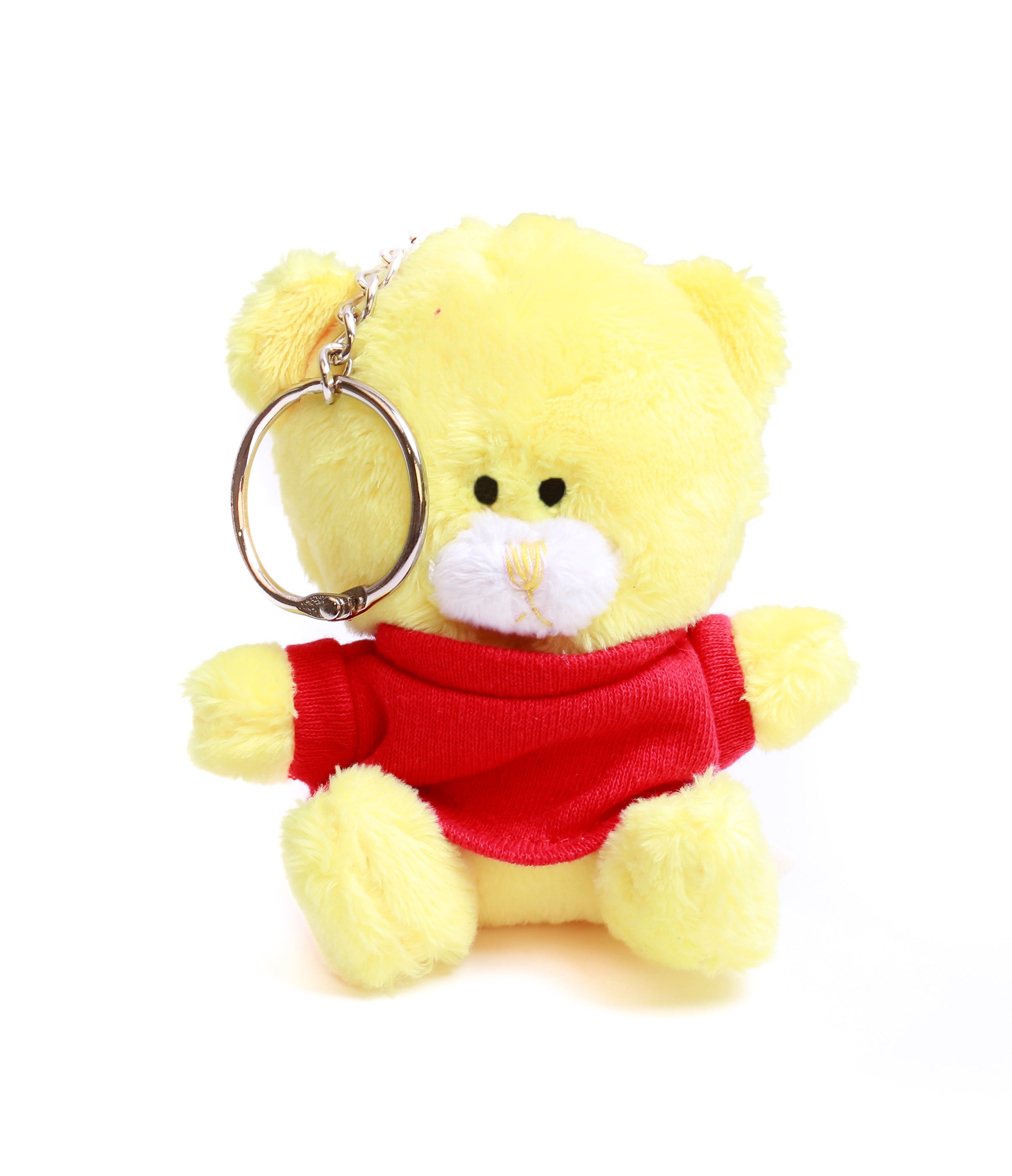 Qbeba Yellow Keychain with Tee 4"