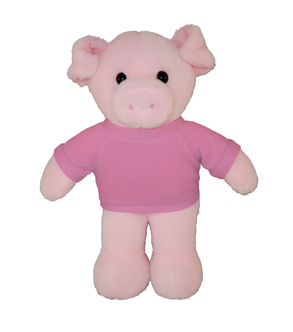 Floppy Pig with Tee 8"