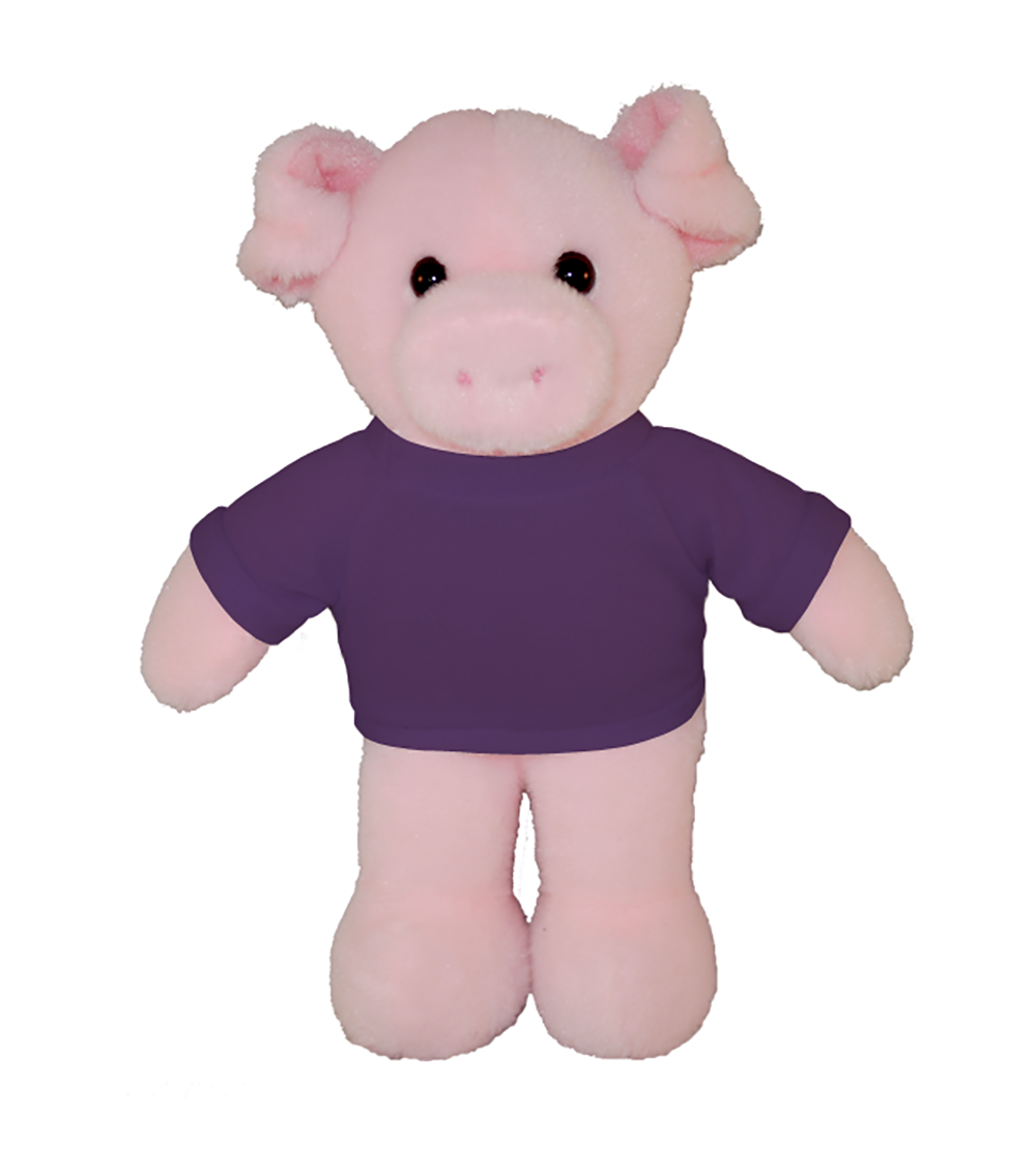 Floppy Pig with Tee 8"