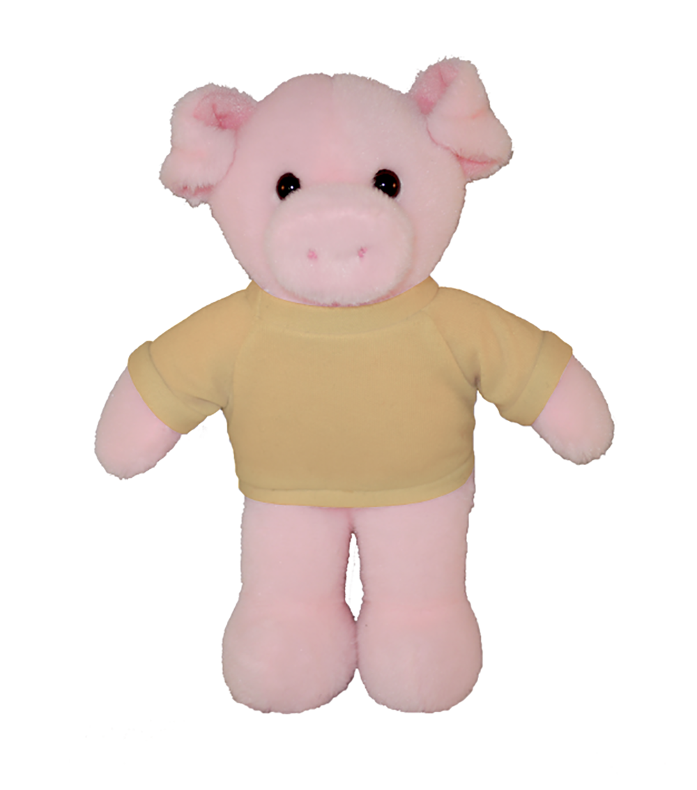 Floppy Pig with Tee 8"