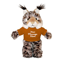 Soft Plush Wild Cat (Lynx) with Tee