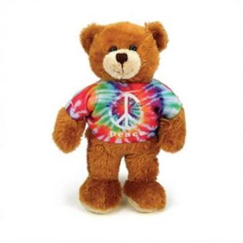 Tie Dye The Peace Bear 6"