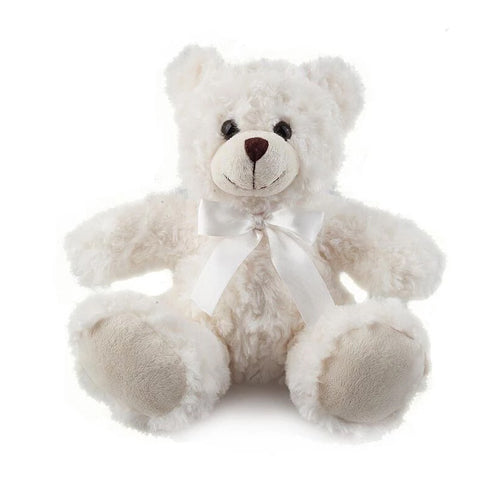 11'',6",9" Cream Sitting Bear by Plushland