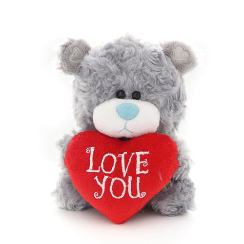 Qbeba Bear Love You Gray 6'' - 0