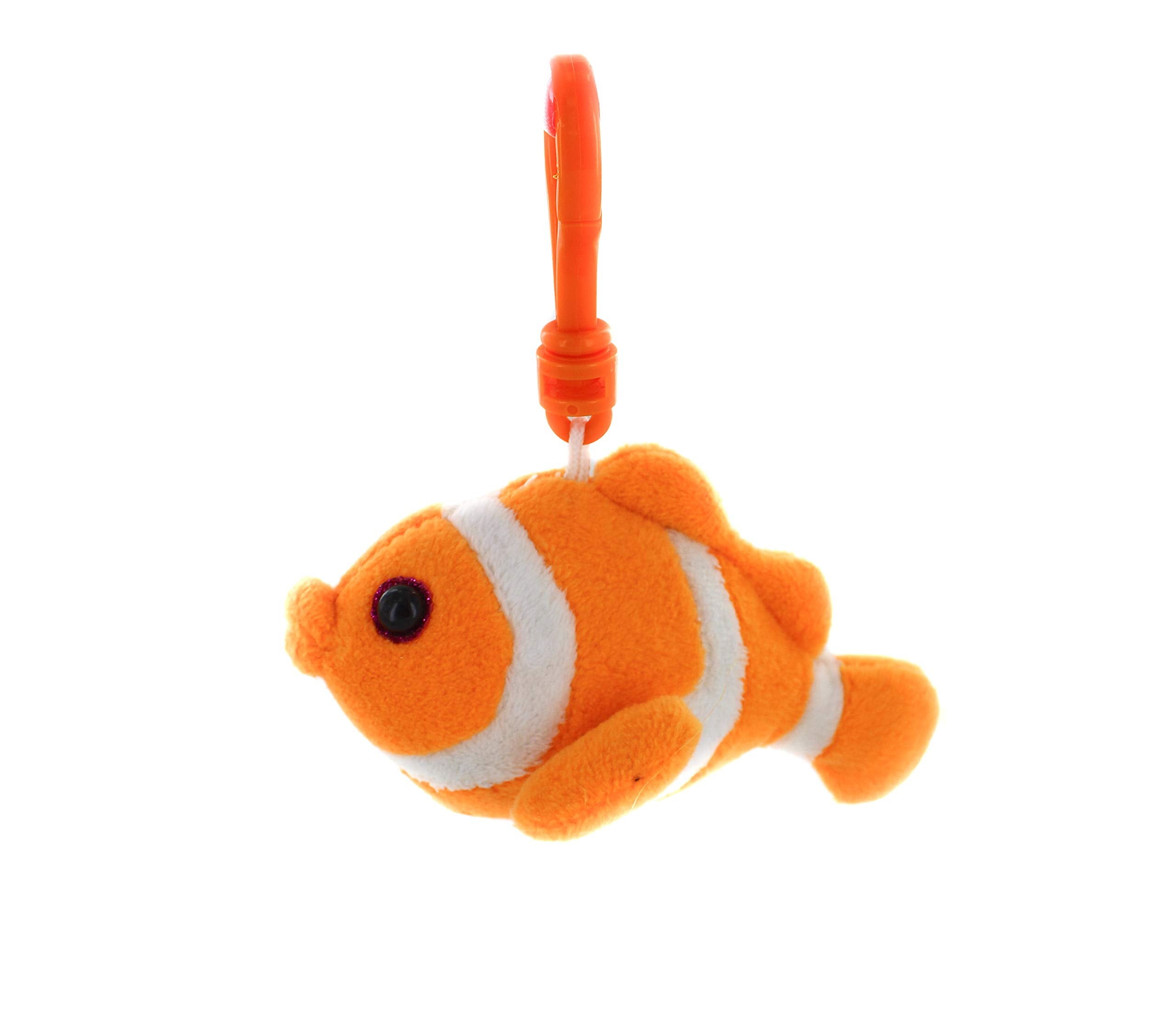 Shiner the Clown Fish Keychain 4"