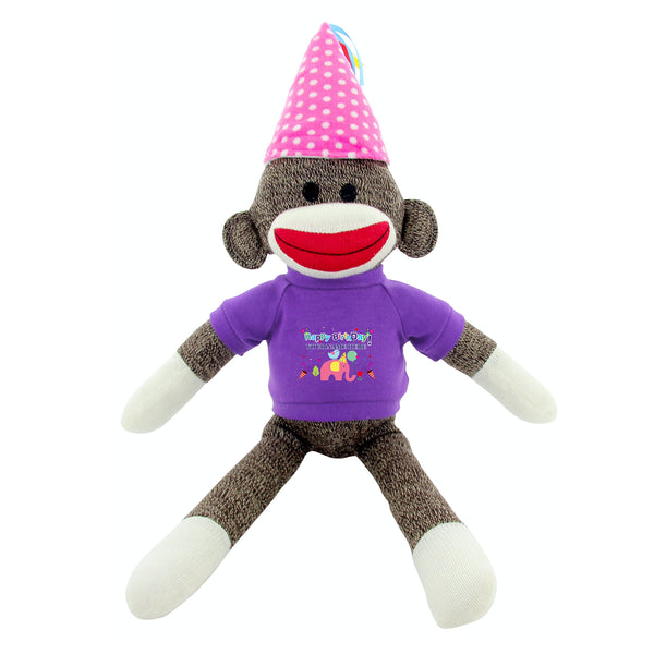 20” Custom Sock Monkey Gift for Kids