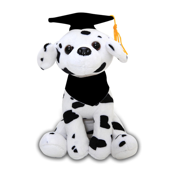 Graduation Pawpal - Dalmatian Black 8"