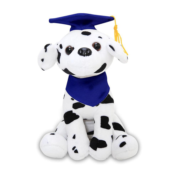 8" Pawpal graduation dogs assortment - Blue