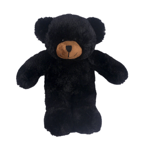 12'',8" Black Floppy Standing Bear