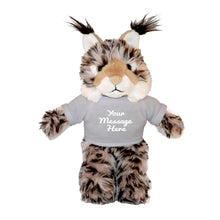 Soft Plush Wild Cat (Lynx) with Tee