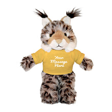 Soft Plush Wild Cat (Lynx) with Tee