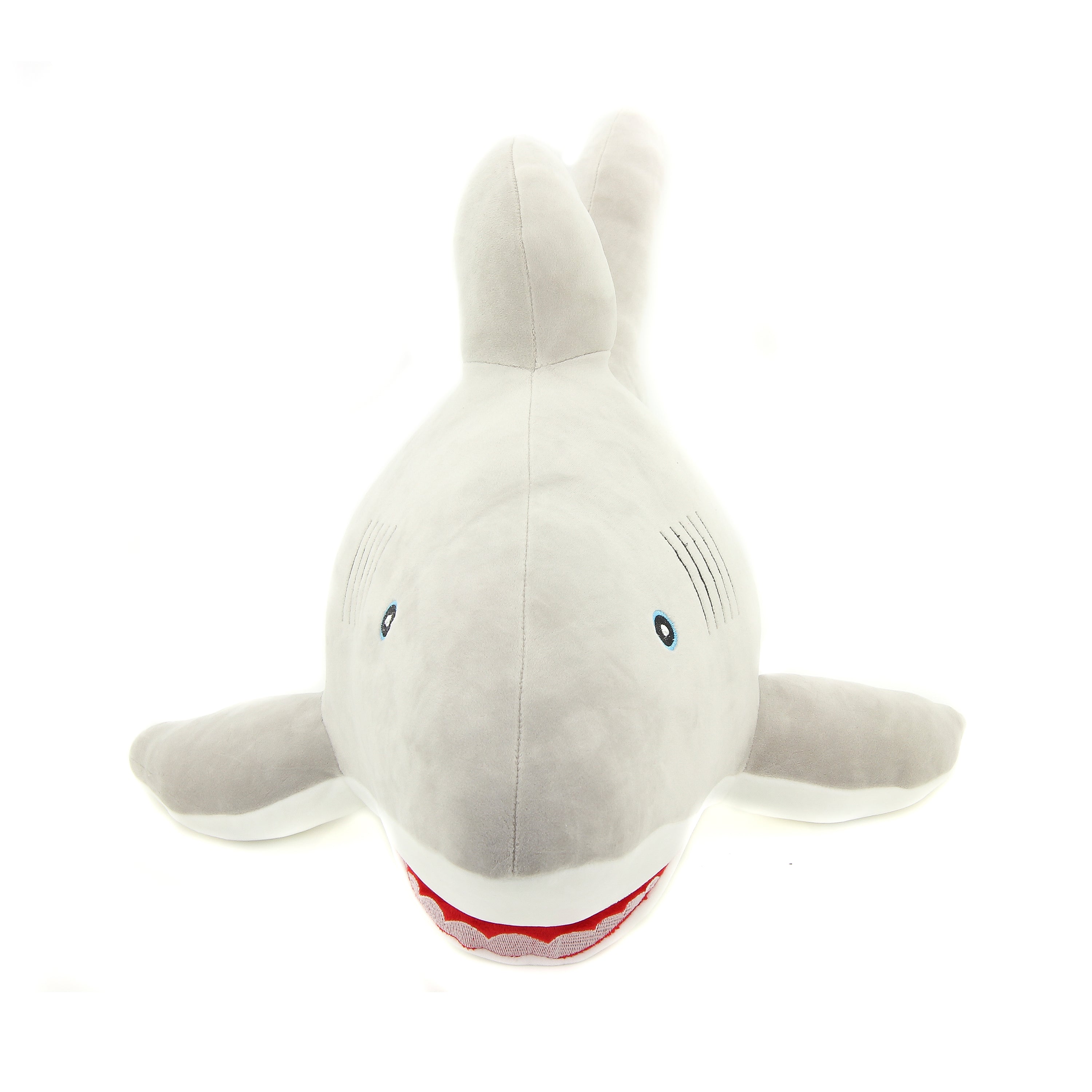 Gray Shark Plush 34"