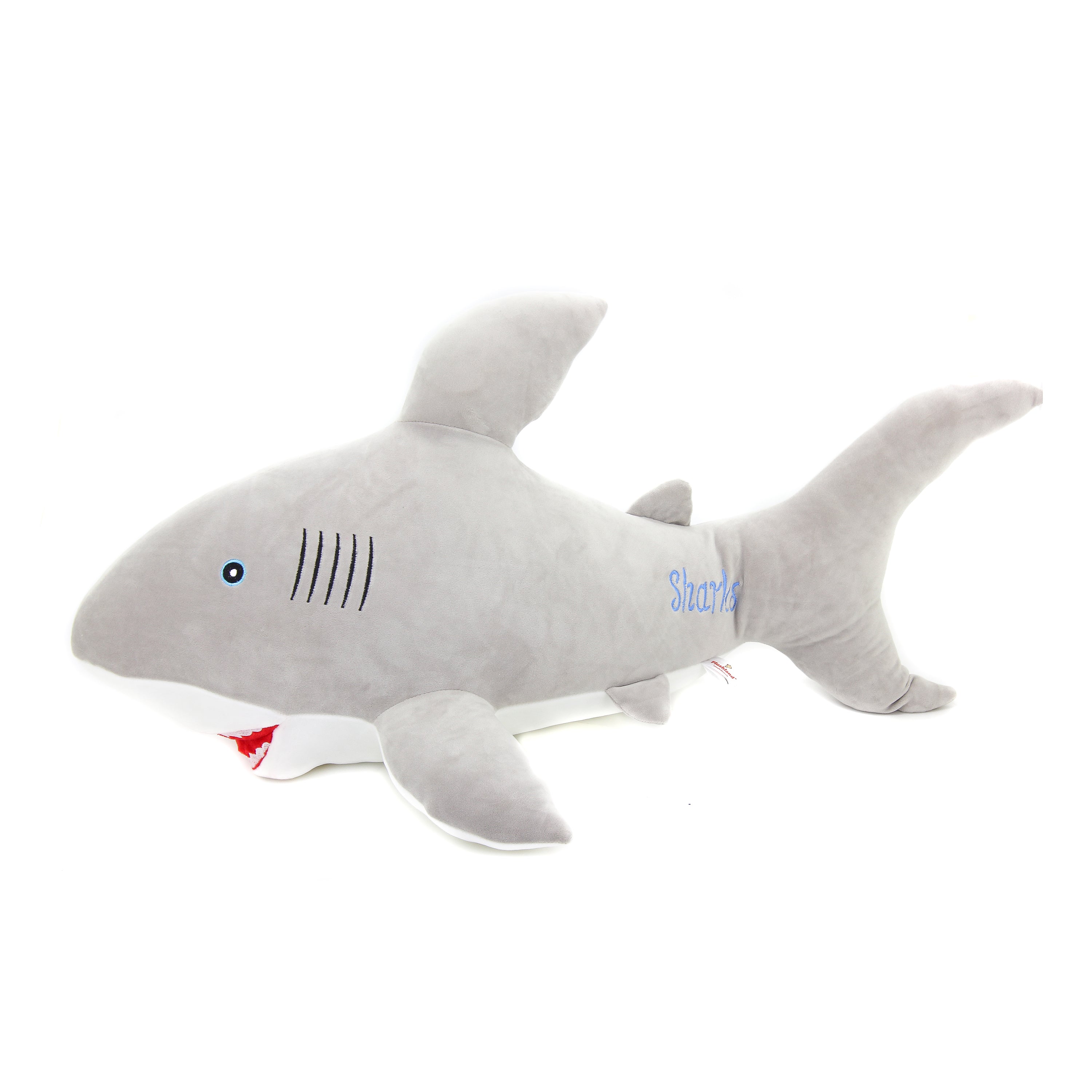 Gray Shark Plush 34" - 0