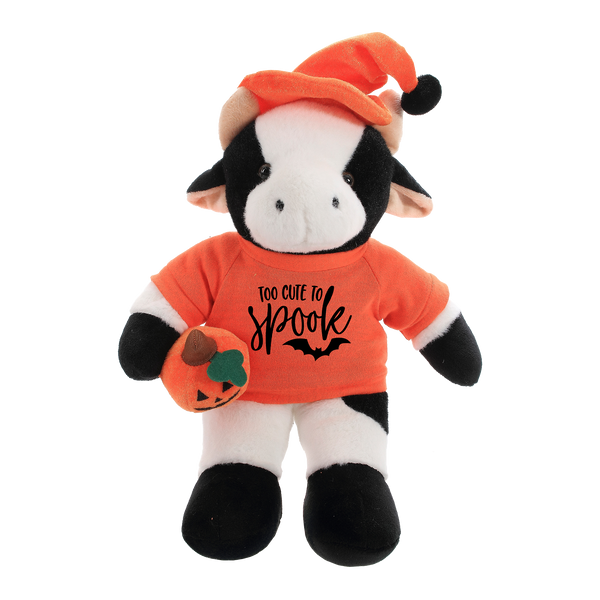 12'' Standing Floppy Spook Cow by Plushland