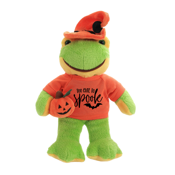 12'' Standing Floppy Spook Frog by Plushland