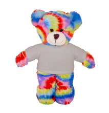 Personalized Tie-dye Bear 12