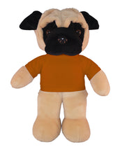 Plushland 8 Inch Floppy Pug Plush Stuffed Animal Personalized Gift