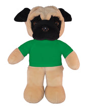 Plushland 8 Inch Floppy Pug Plush Stuffed Animal Personalized Gift