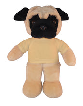 Plushland 8 Inch Floppy Pug Plush Stuffed Animal Personalized Gift